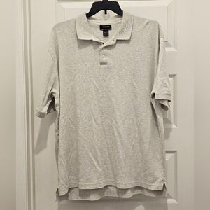 **FLAWED** Cambridge Classics 3-Button 100% Cotton Polo Shirt, GUC, Size XL